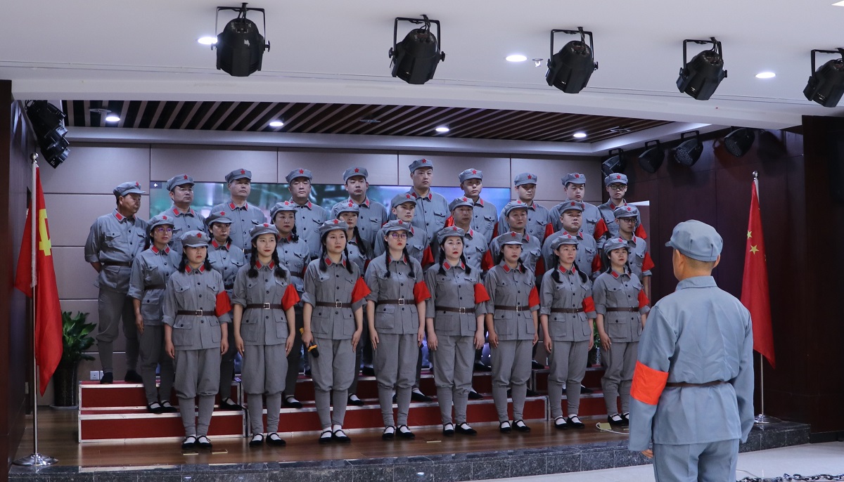 “唱響主旋律、歌聲獻(xiàn)給黨”歌詠比賽